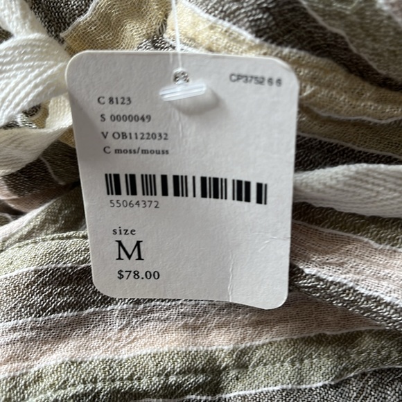 Free People Jones Beach Wide Leg Blue size medium - Picture 3 of 4